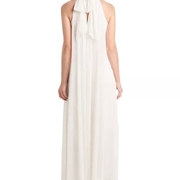 MSK HALTER WHITE JUMPSUIT MEDIUM - Picture 2 of 9